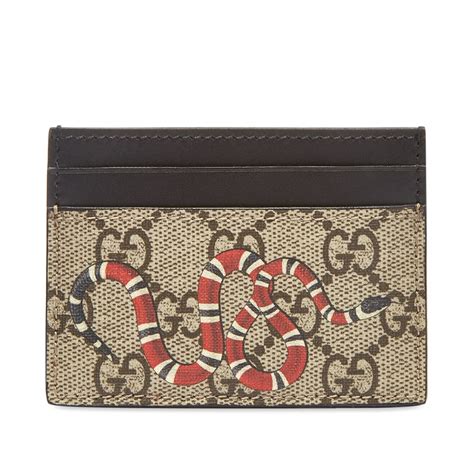 gucci bandana snake|gucci snake cardholder.